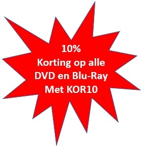 10% korting op alle DVD en Blu-Ray films 10% koerting op alle DVD en Blu-Ray