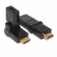 HDMI adapter male - female 360 graden