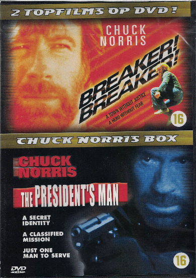 Breaker breaker & the President's man 2 topfilms op 1 DVD Actie / Avontuur - (Refurbished)
