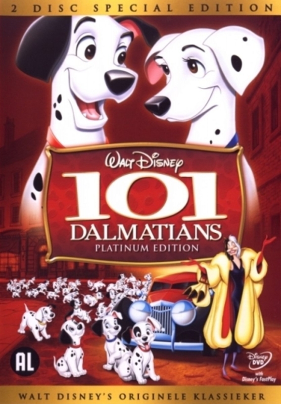 101 Dalmatiërs 2Disc Spec. Edit. (1961) Animatie - (Refurbished) AL