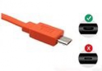 Laadkabel 1m Micro USB geschikt voor JBL Flip 2 Flip 3 Flip 4-Go serie-Charge1,2,3 luidsprekers